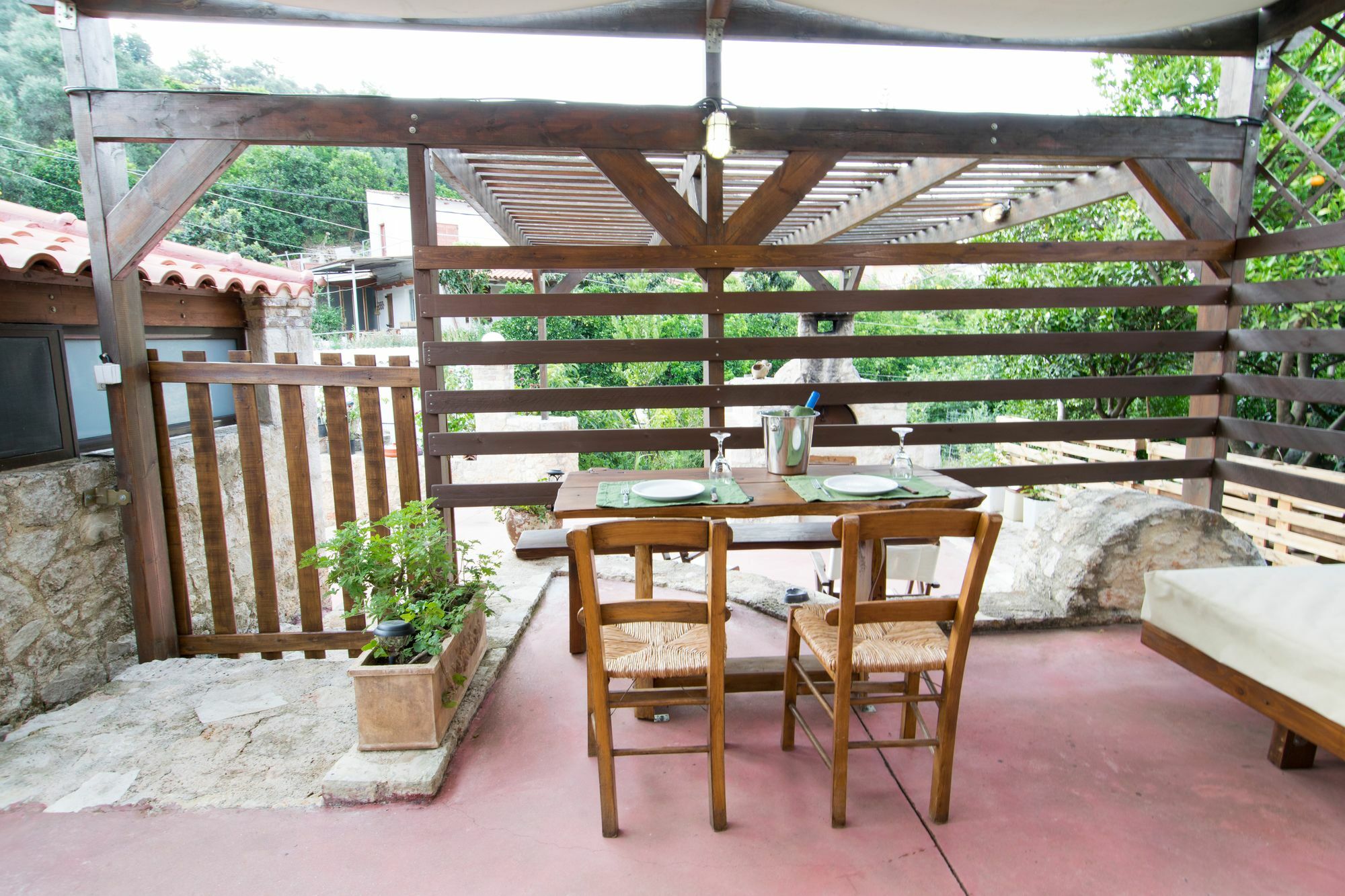 Casa Di Santolo Villa Platanés Buitenkant foto